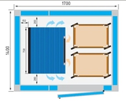 Шоковая заморозка, низькотемпературні камери для переробки сиру